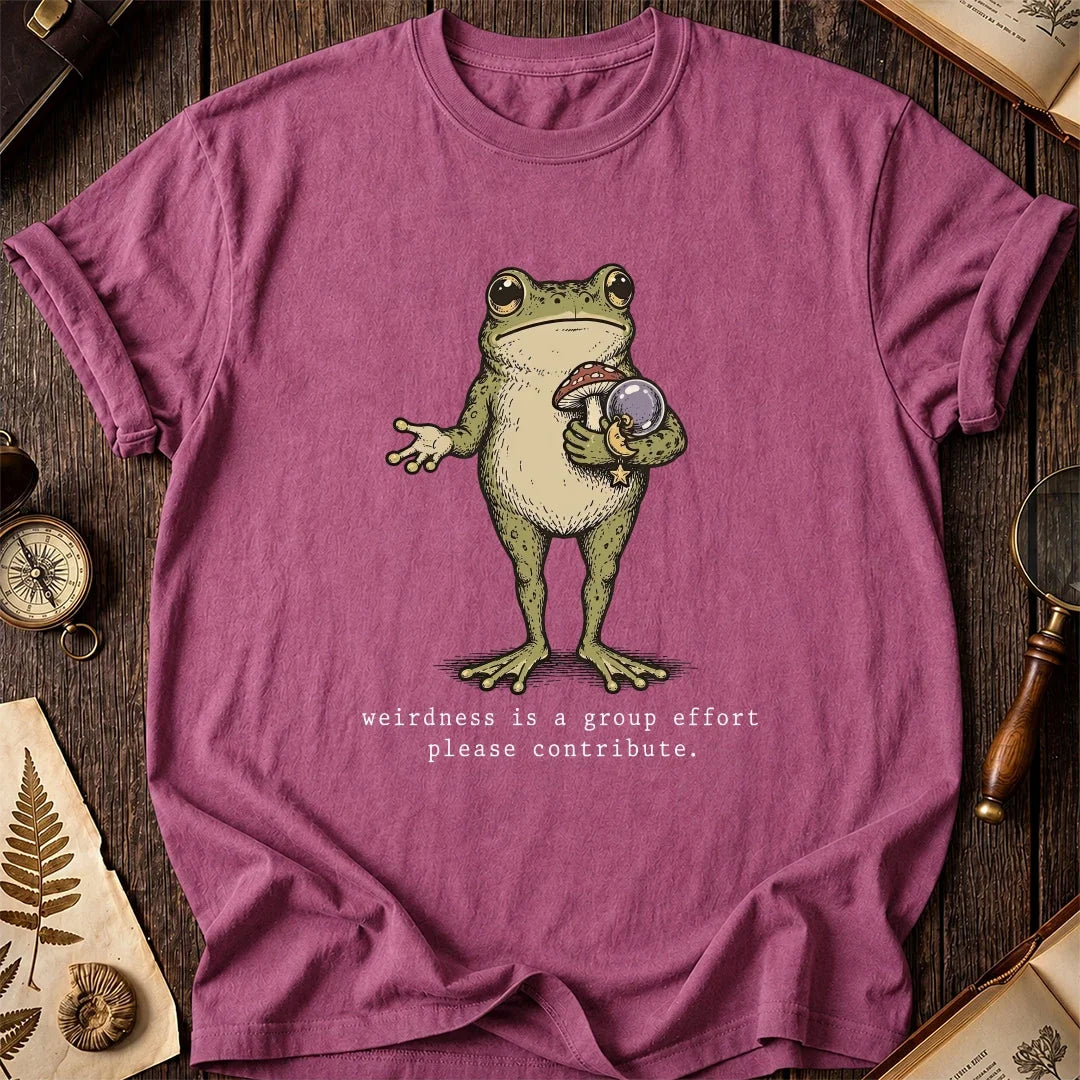 Add Weirdness Frog T-Shirt product image 3