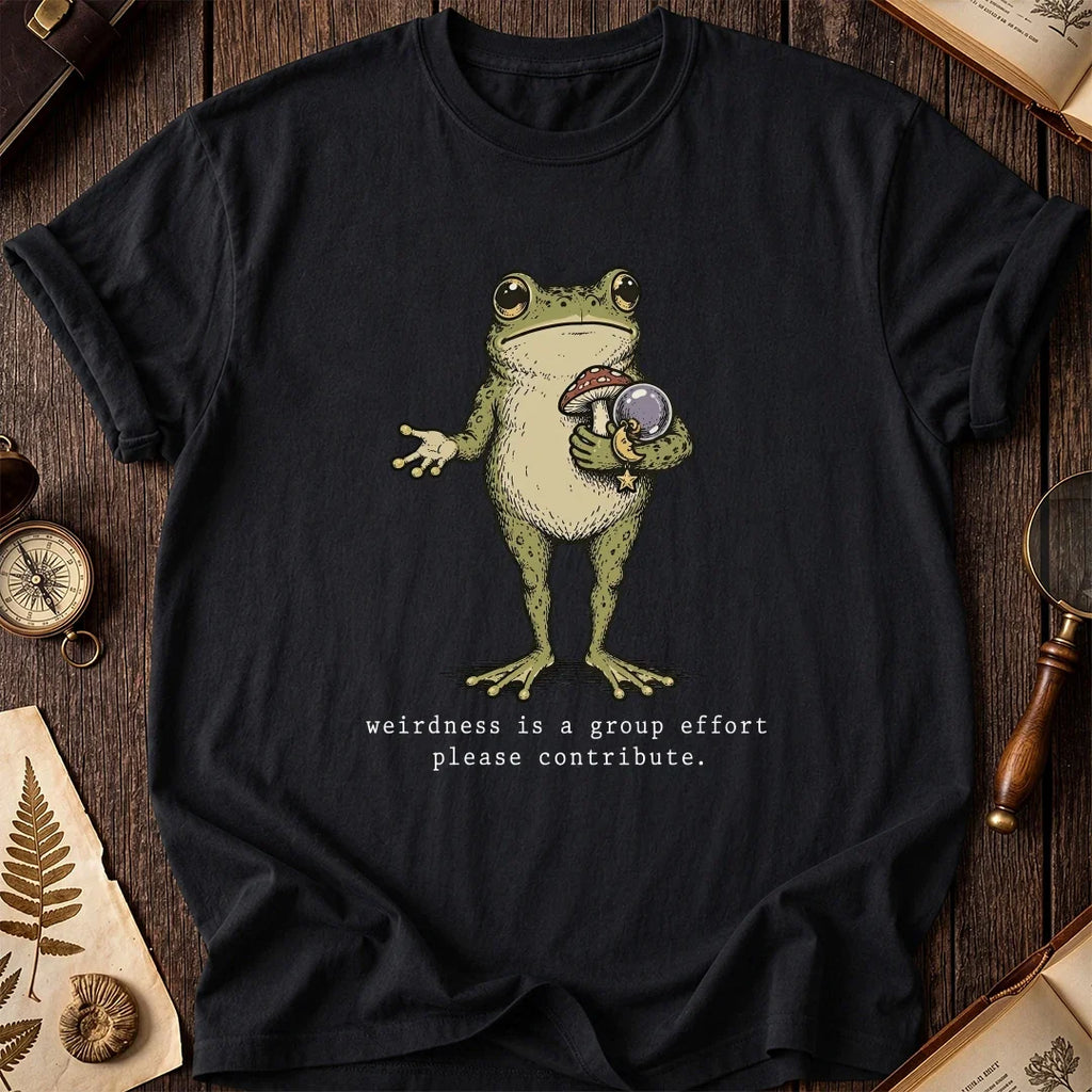 Add Weirdness Frog T-Shirt product image 2