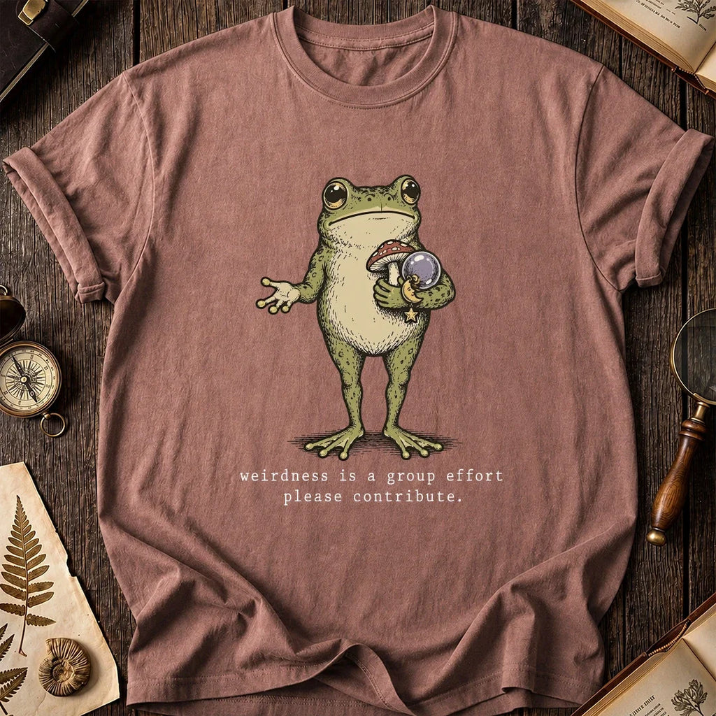 Add Weirdness Frog T-Shirt product image 8