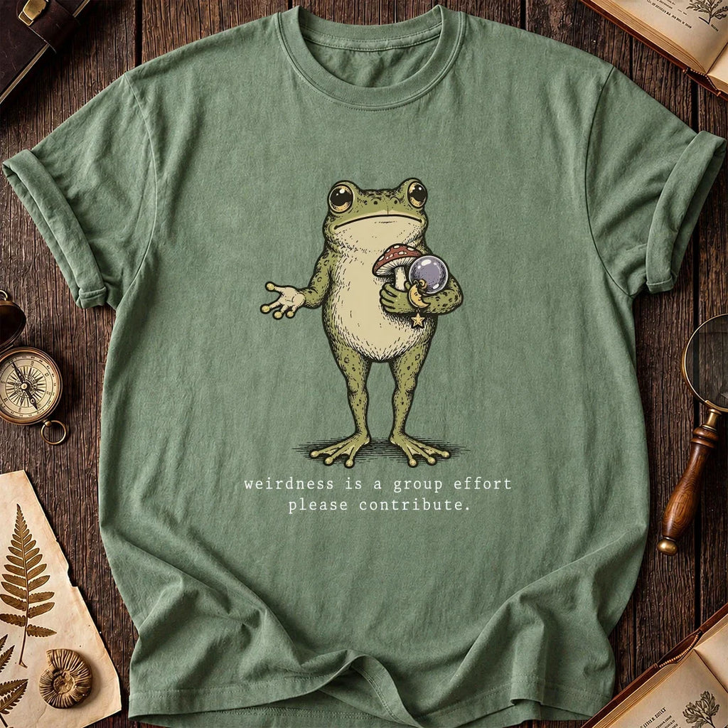 Add Weirdness Frog T-Shirt product image 1