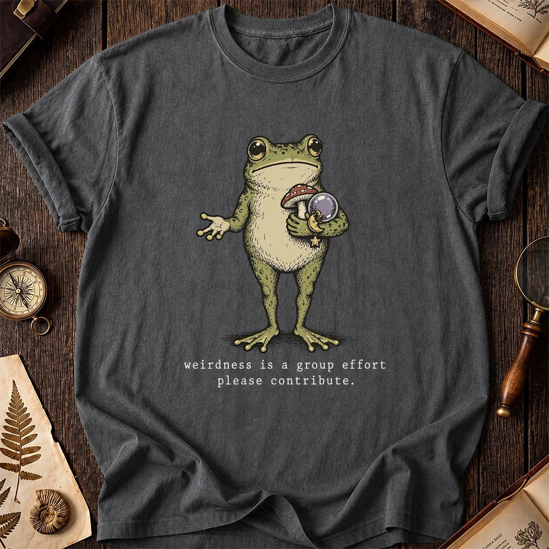 Add Weirdness Frog T-Shirt product image 6