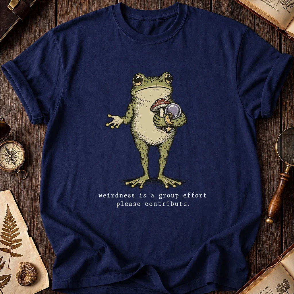 Add Weirdness Frog T-Shirt product image 7