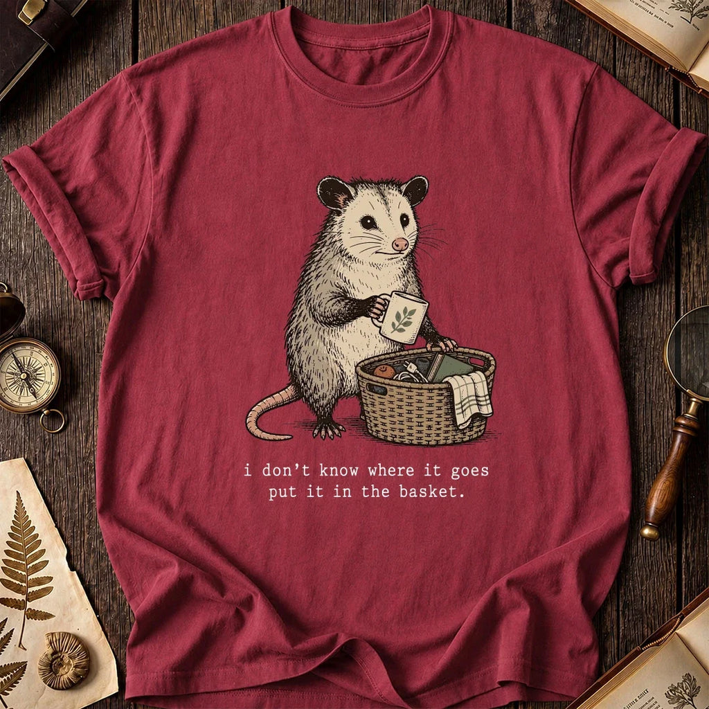 Basket Drop Possum T-Shirt product image 5