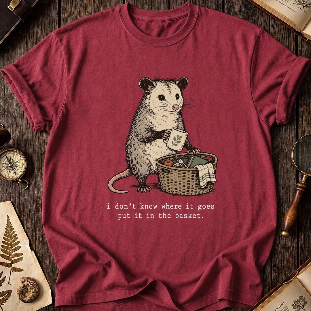 Basket Drop Possum T-Shirt product image 5