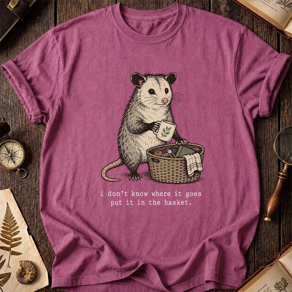 Basket Drop Possum T-Shirt product image 3