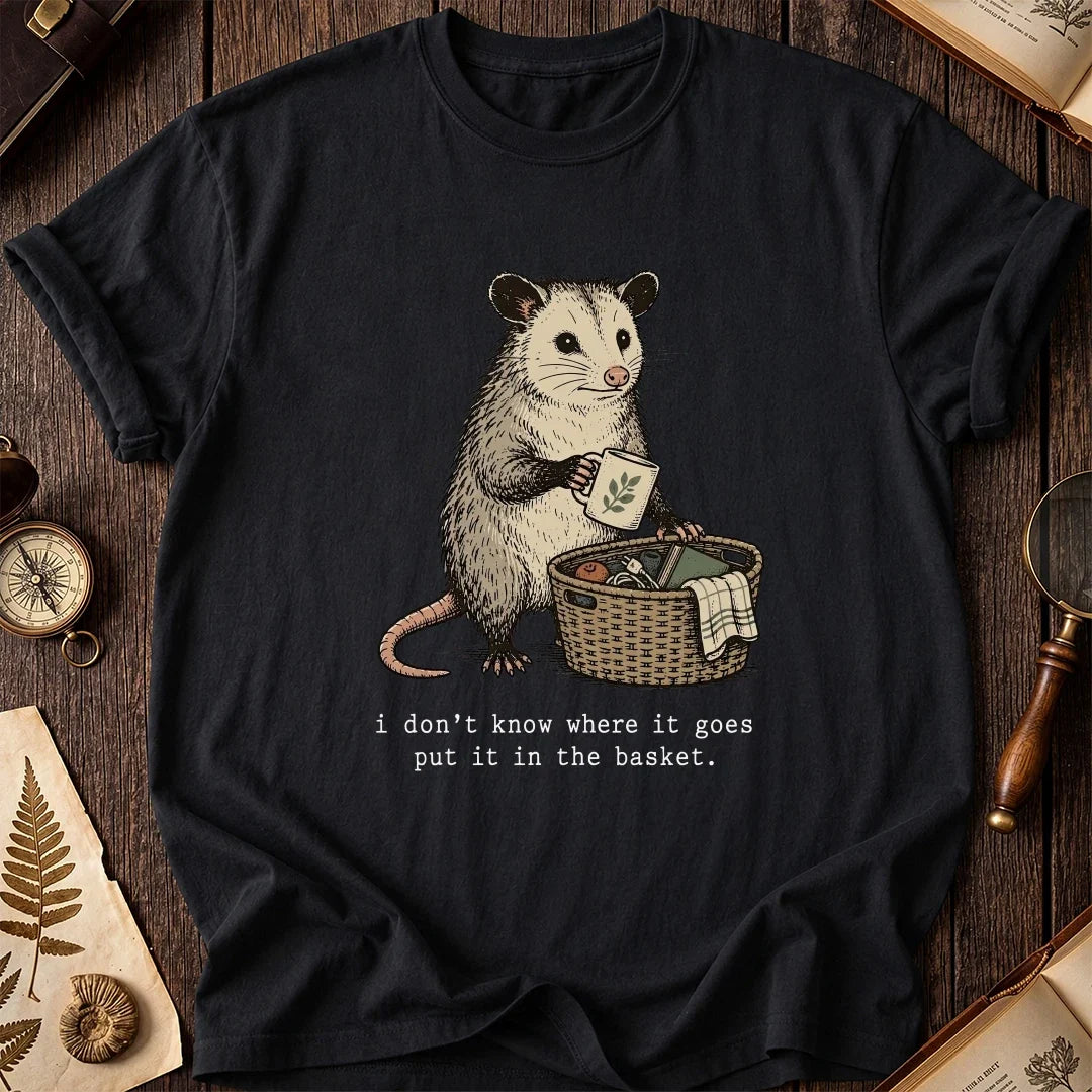 Basket Drop Possum T-Shirt product image 2