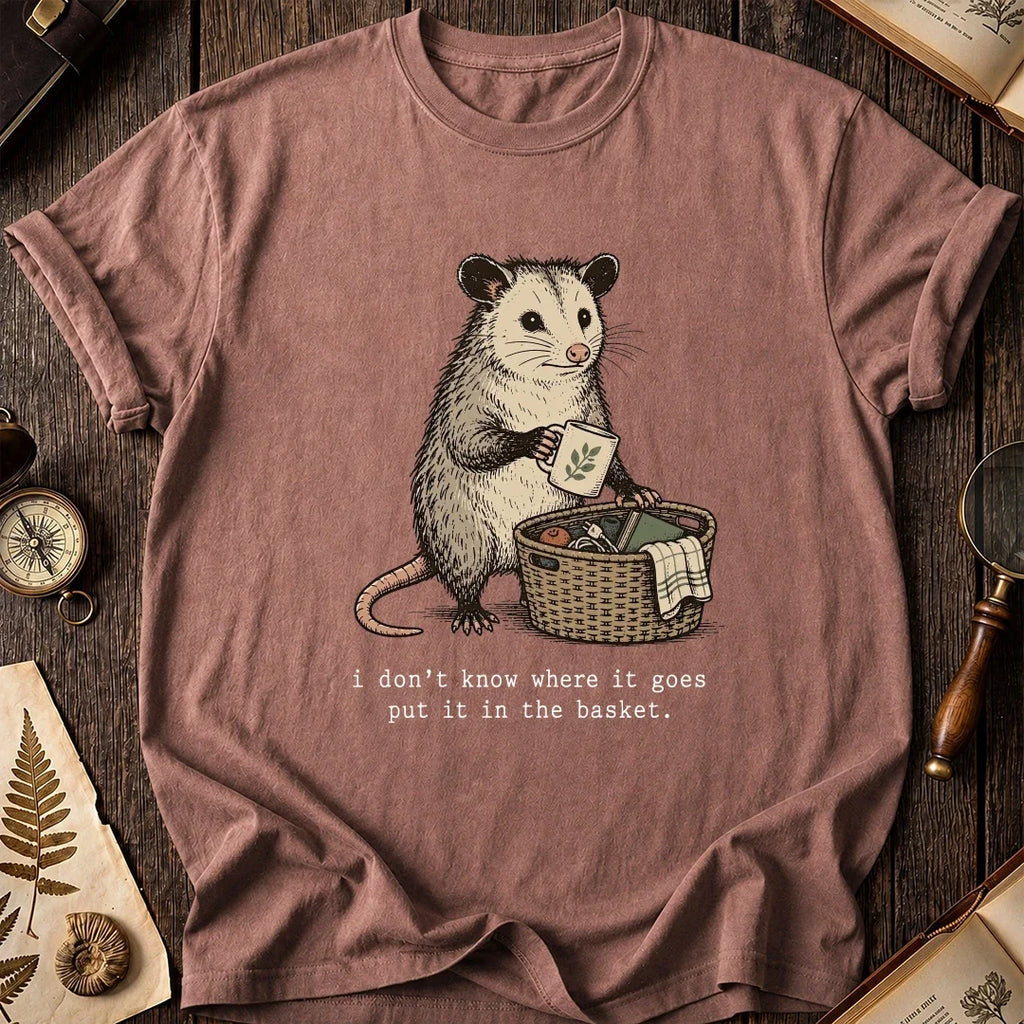 Basket Drop Possum T-Shirt product image 8