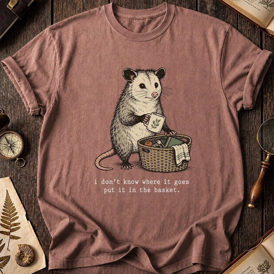 Basket Drop Possum T-Shirt product image 8
