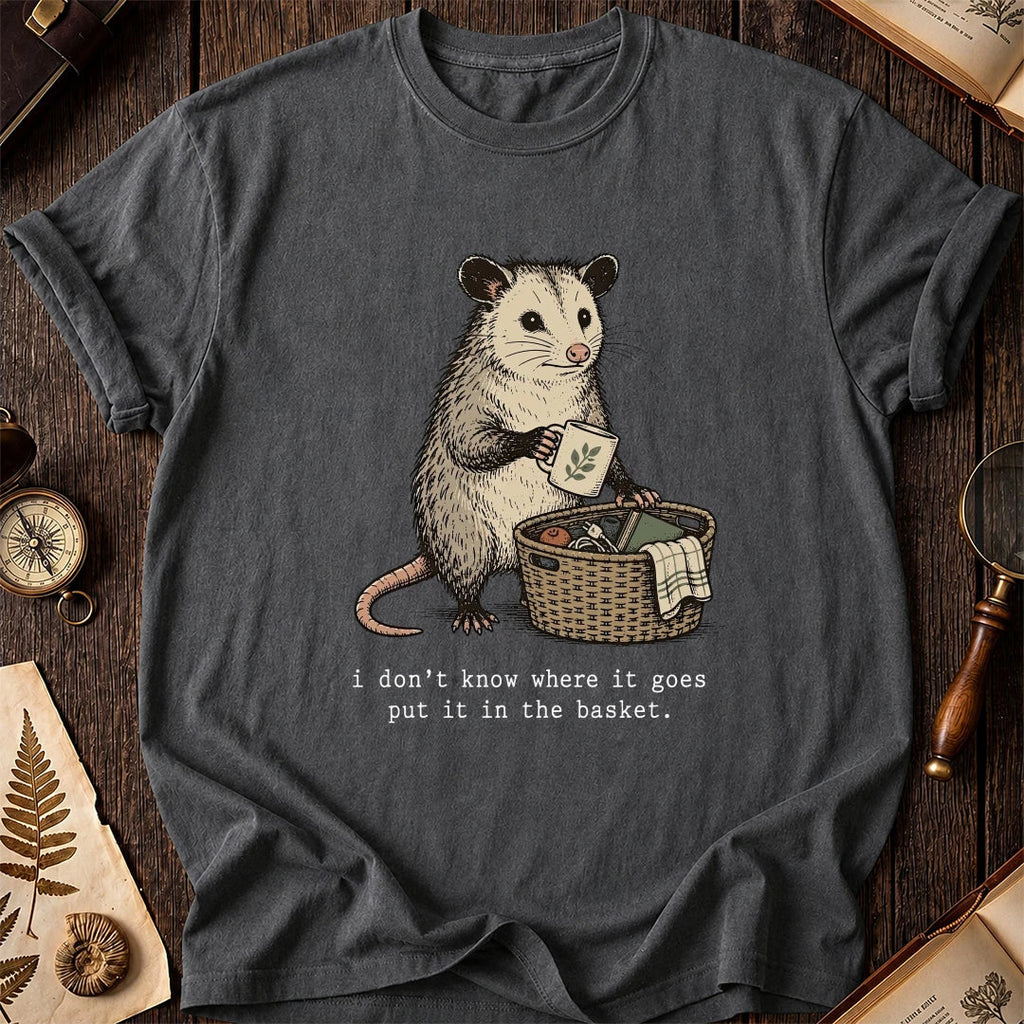 Basket Drop Possum T-Shirt product image 6