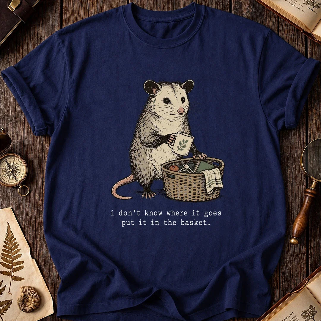 Basket Drop Possum T-Shirt product image 7