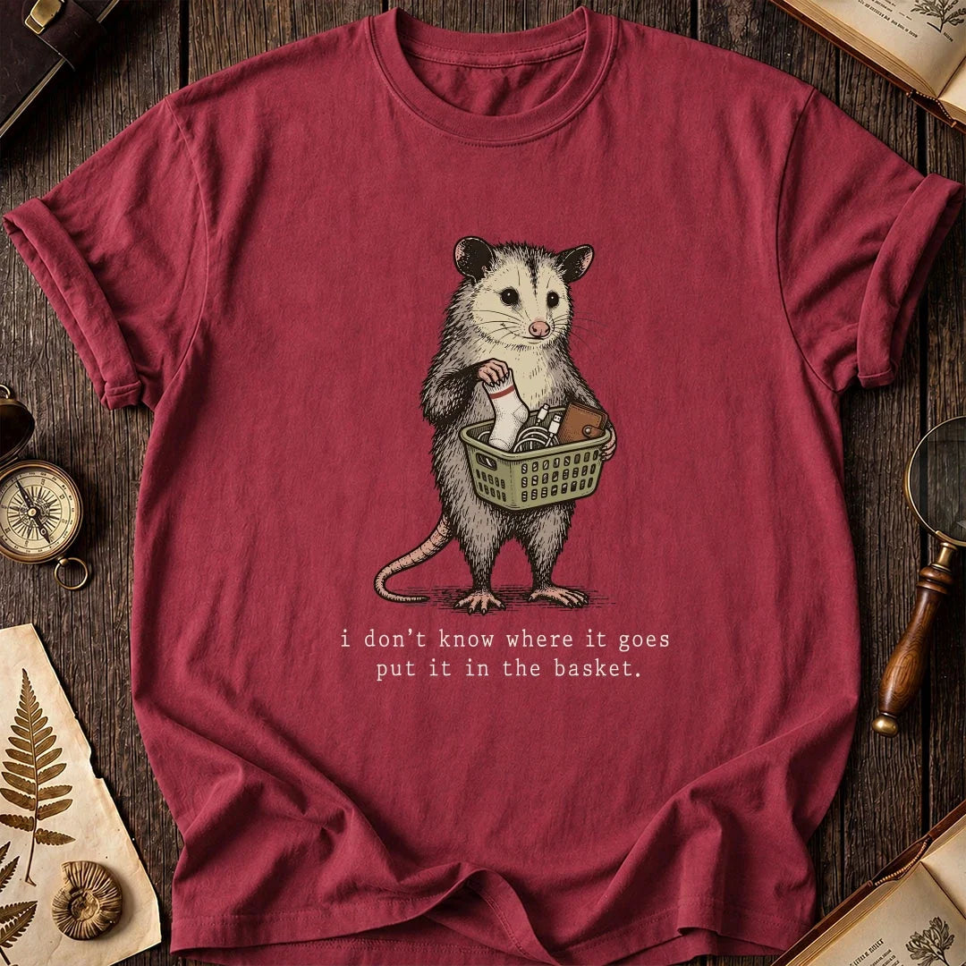 Basket Logic Possum T-Shirt product image 5