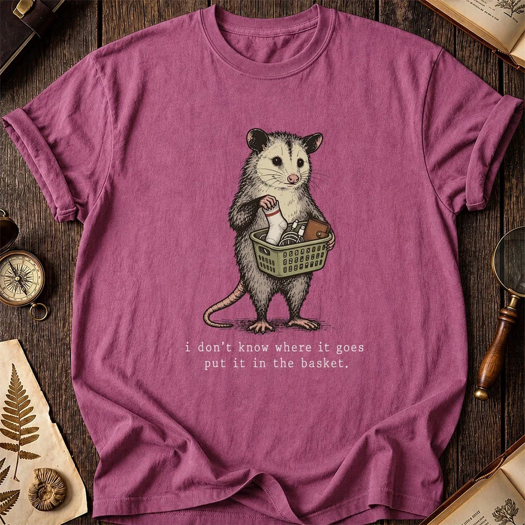 Basket Logic Possum T-Shirt product image 3