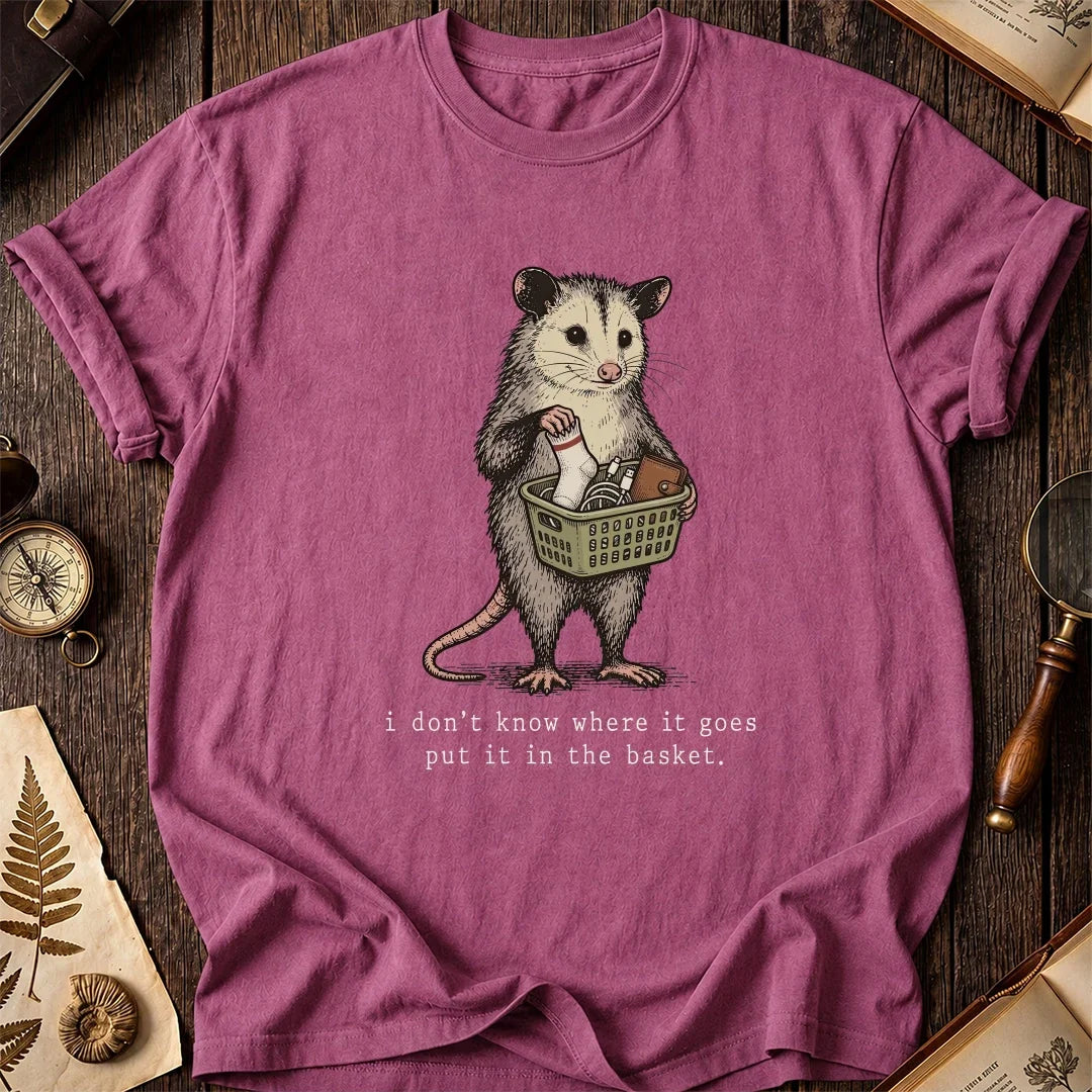 Basket Logic Possum T-Shirt product image 3