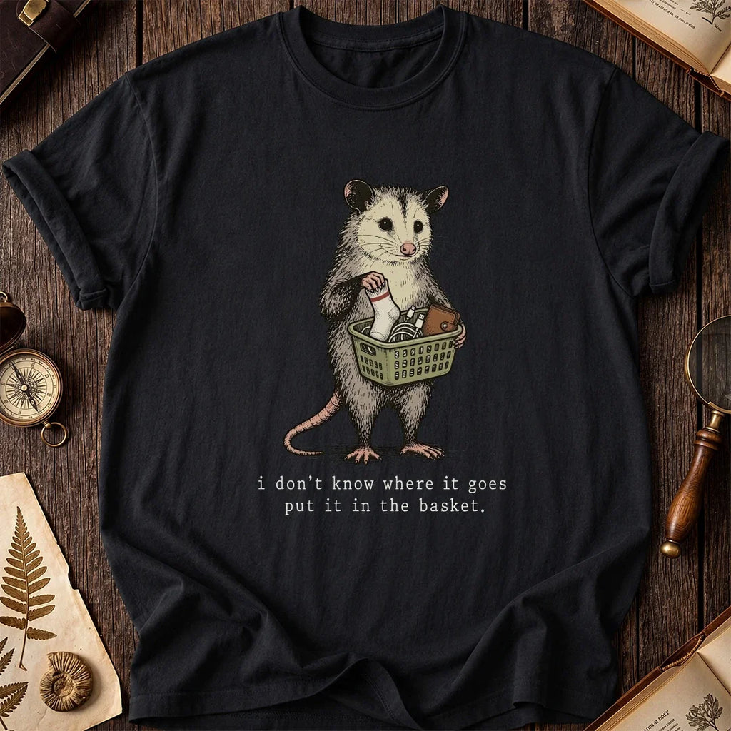 Basket Logic Possum T-Shirt product image 2
