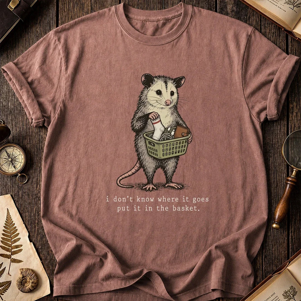 Basket Logic Possum T-Shirt product image 8