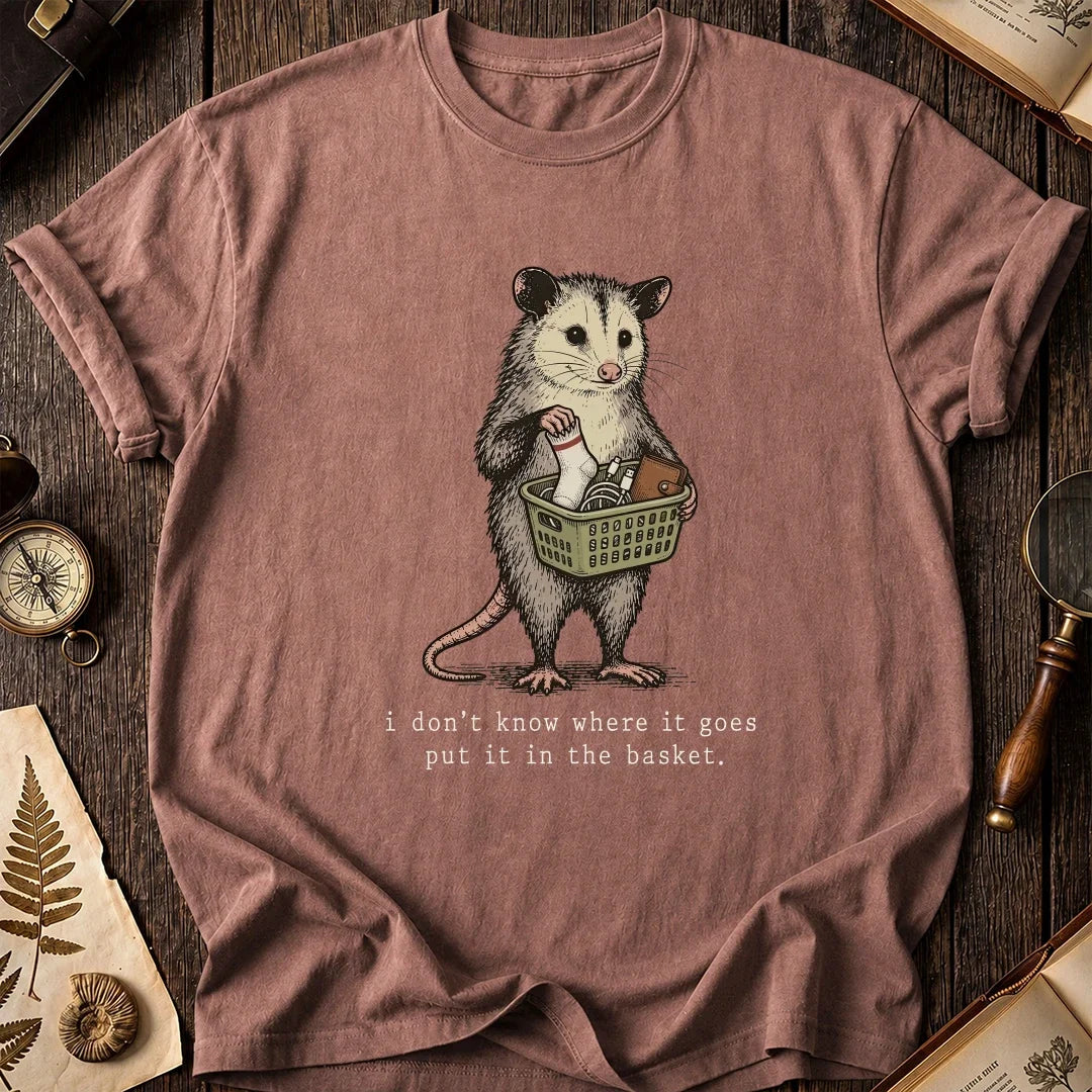 Basket Logic Possum T-Shirt product image 8