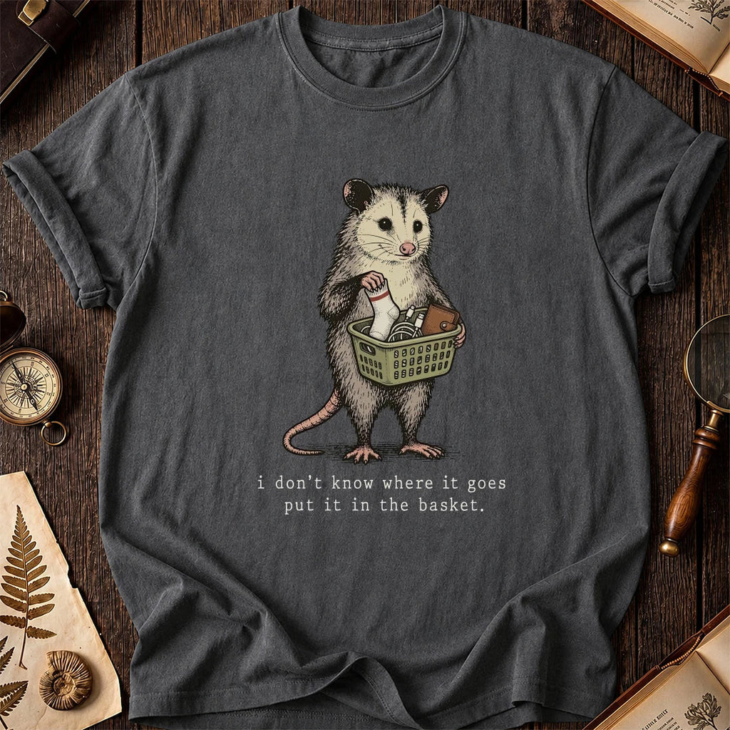 Basket Logic Possum T-Shirt product image 6