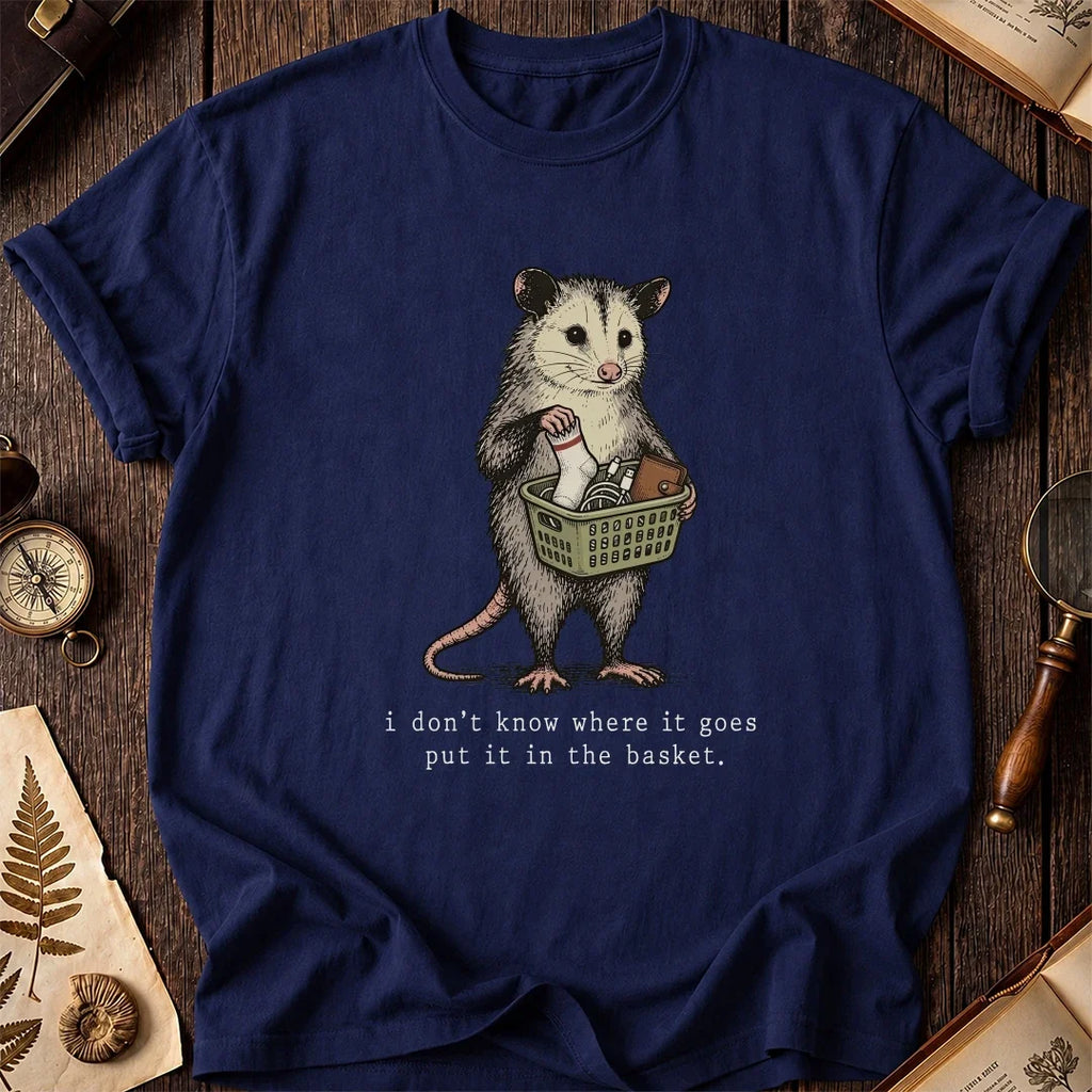 Basket Logic Possum T-Shirt product image 7