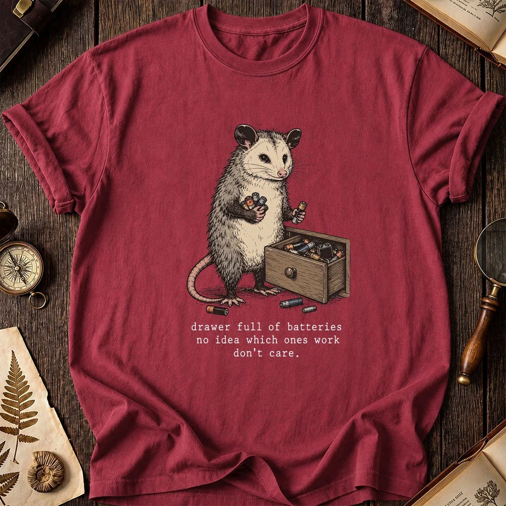 Battery Pile Possum T-Shirt product image 5