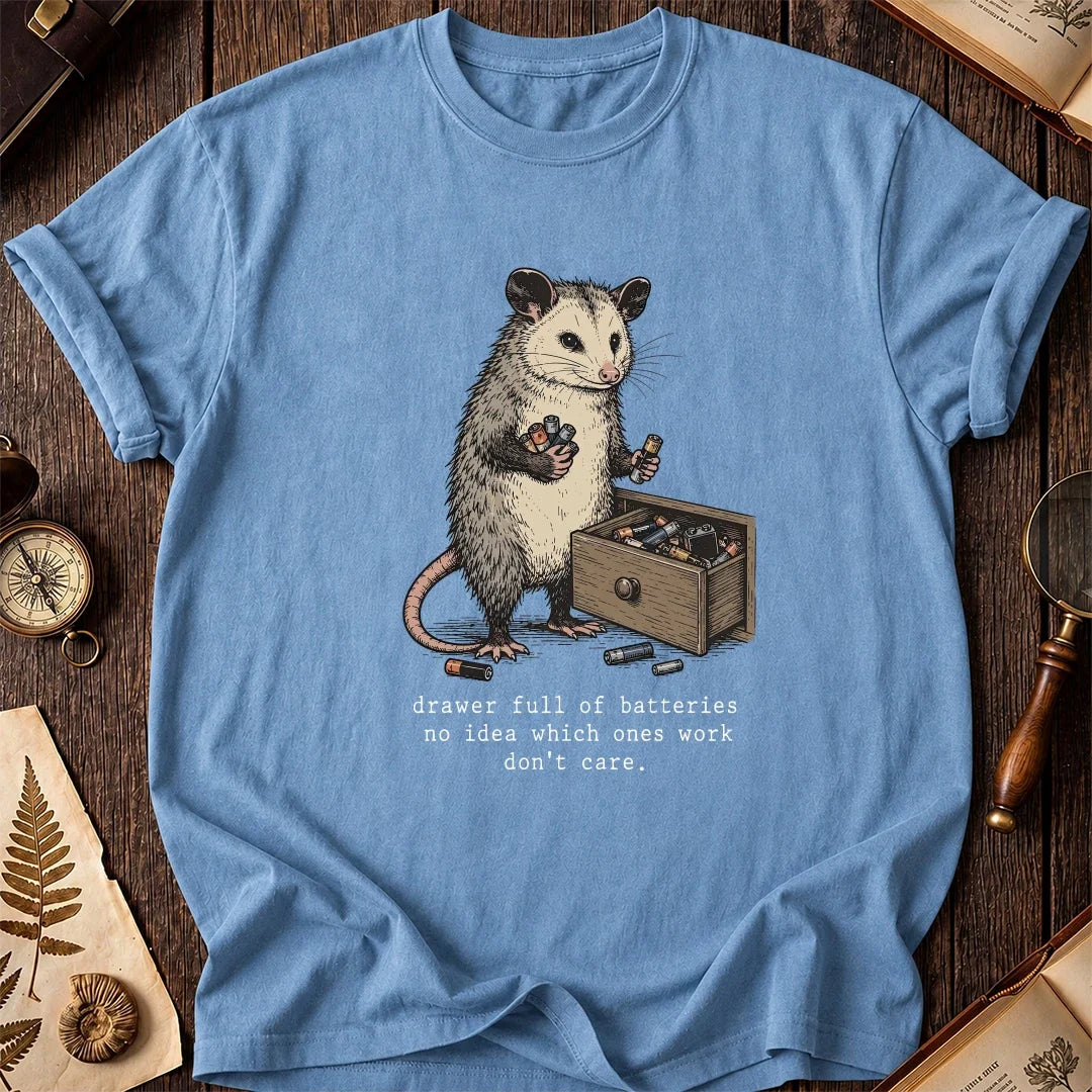 Battery Pile Possum T-Shirt product image 4
