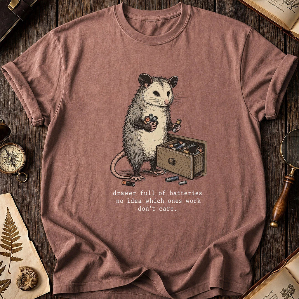 Battery Pile Possum T-Shirt product image 8