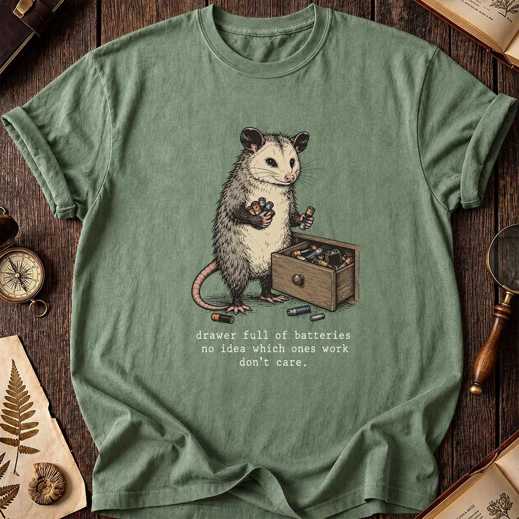 Battery Pile Possum T-Shirt product image 1