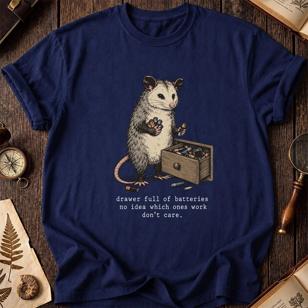 Battery Pile Possum T-Shirt product image 7
