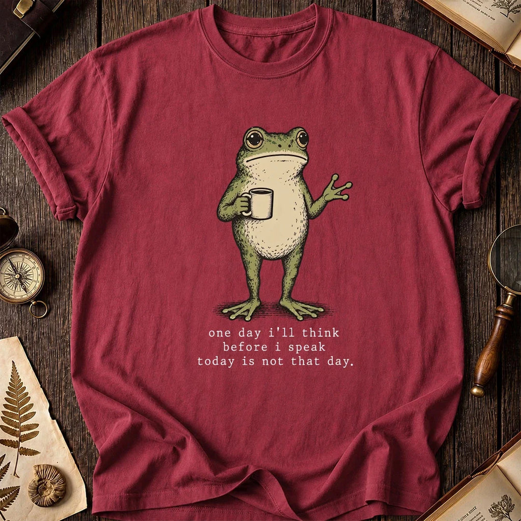 Before I Speak Frog T-Shirt product image 5