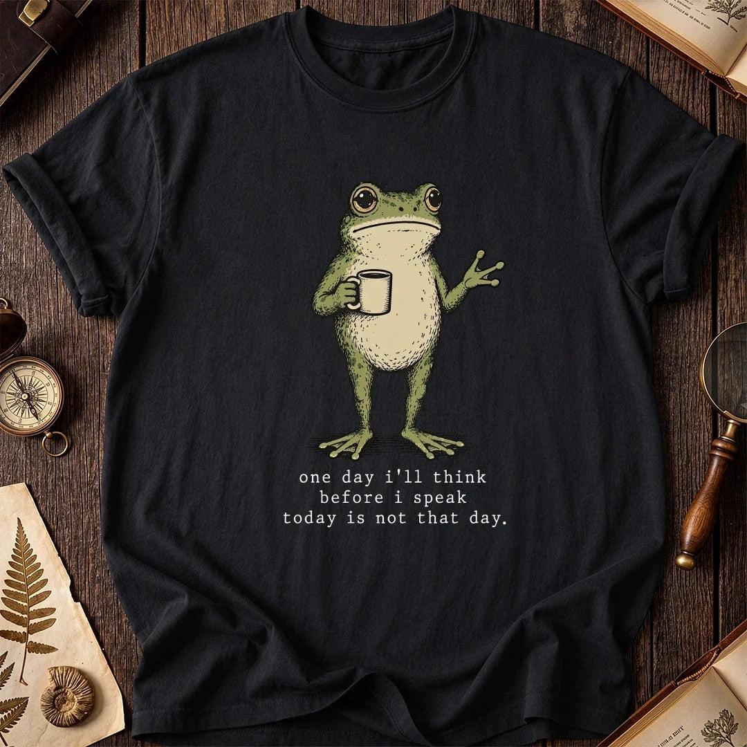 Before I Speak Frog T-Shirt product image 2