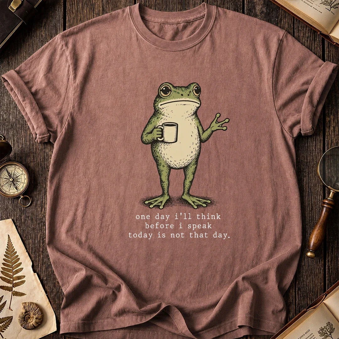 Before I Speak Frog T-Shirt product image 8