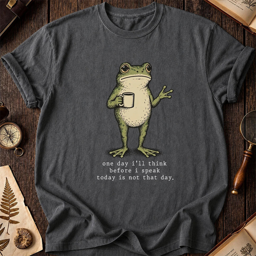 Before I Speak Frog T-Shirt product image 6