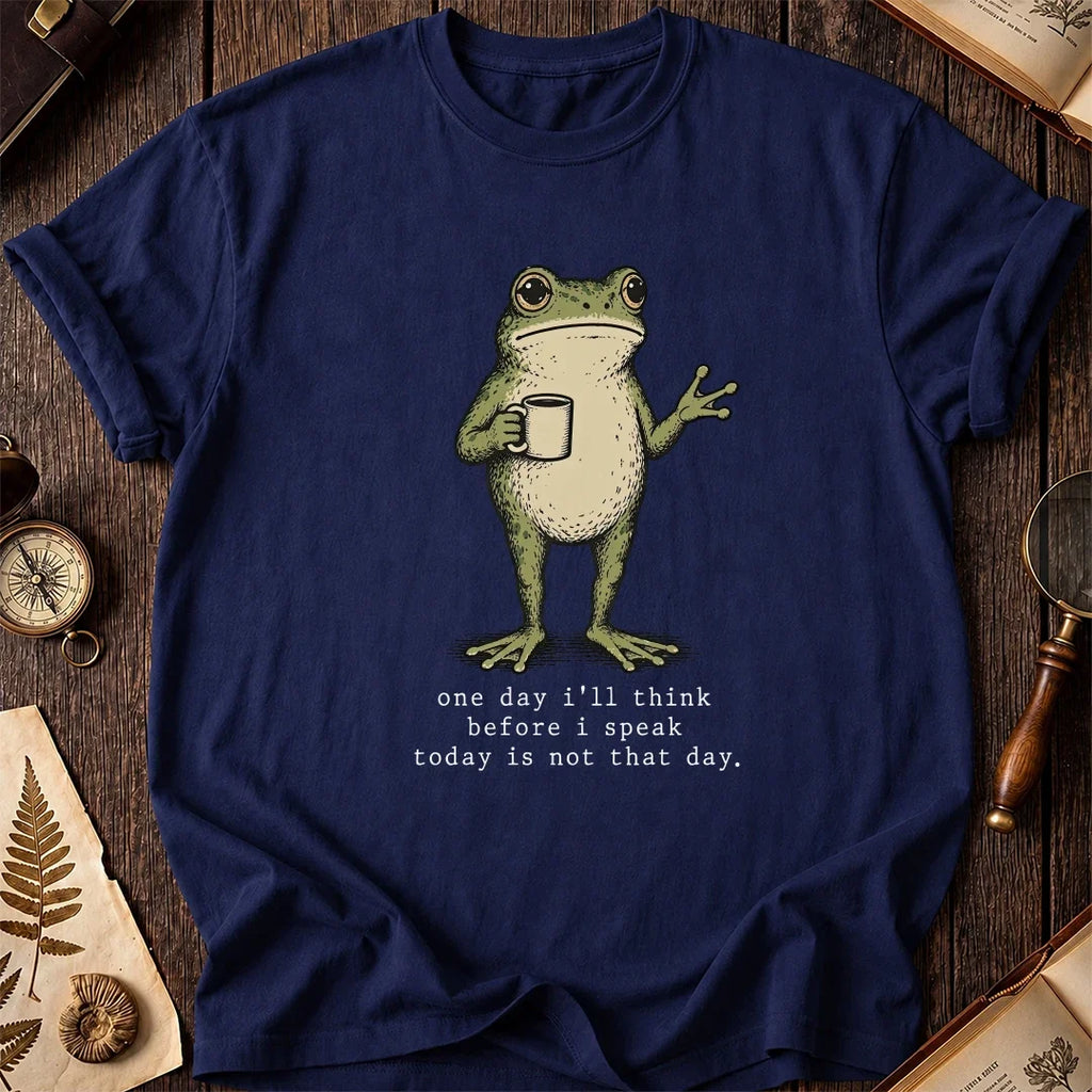 Before I Speak Frog T-Shirt product image 7