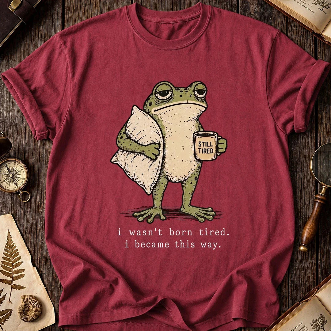 Born Tired Frog T-Shirt product image 5