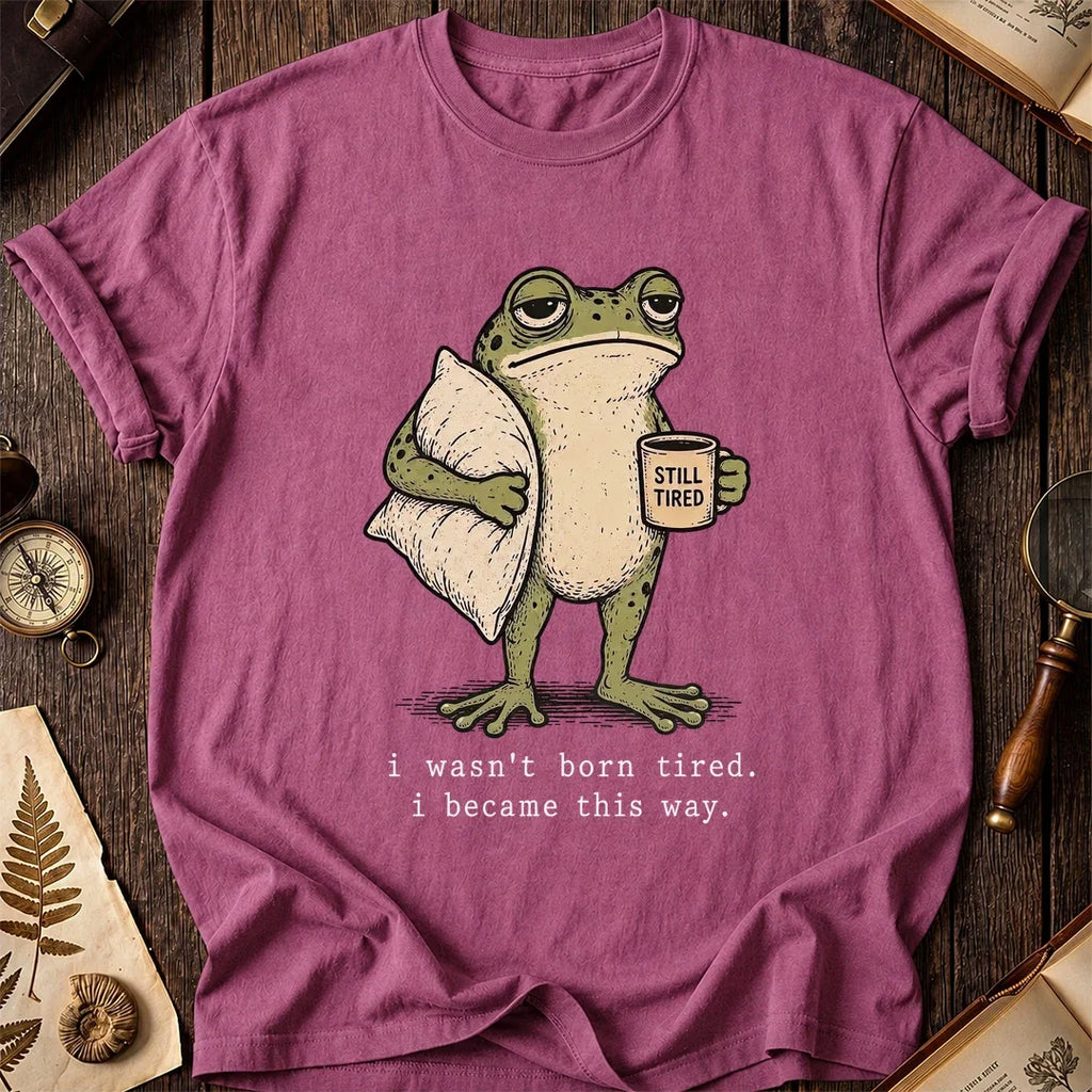 Born Tired Frog T-Shirt product image 2