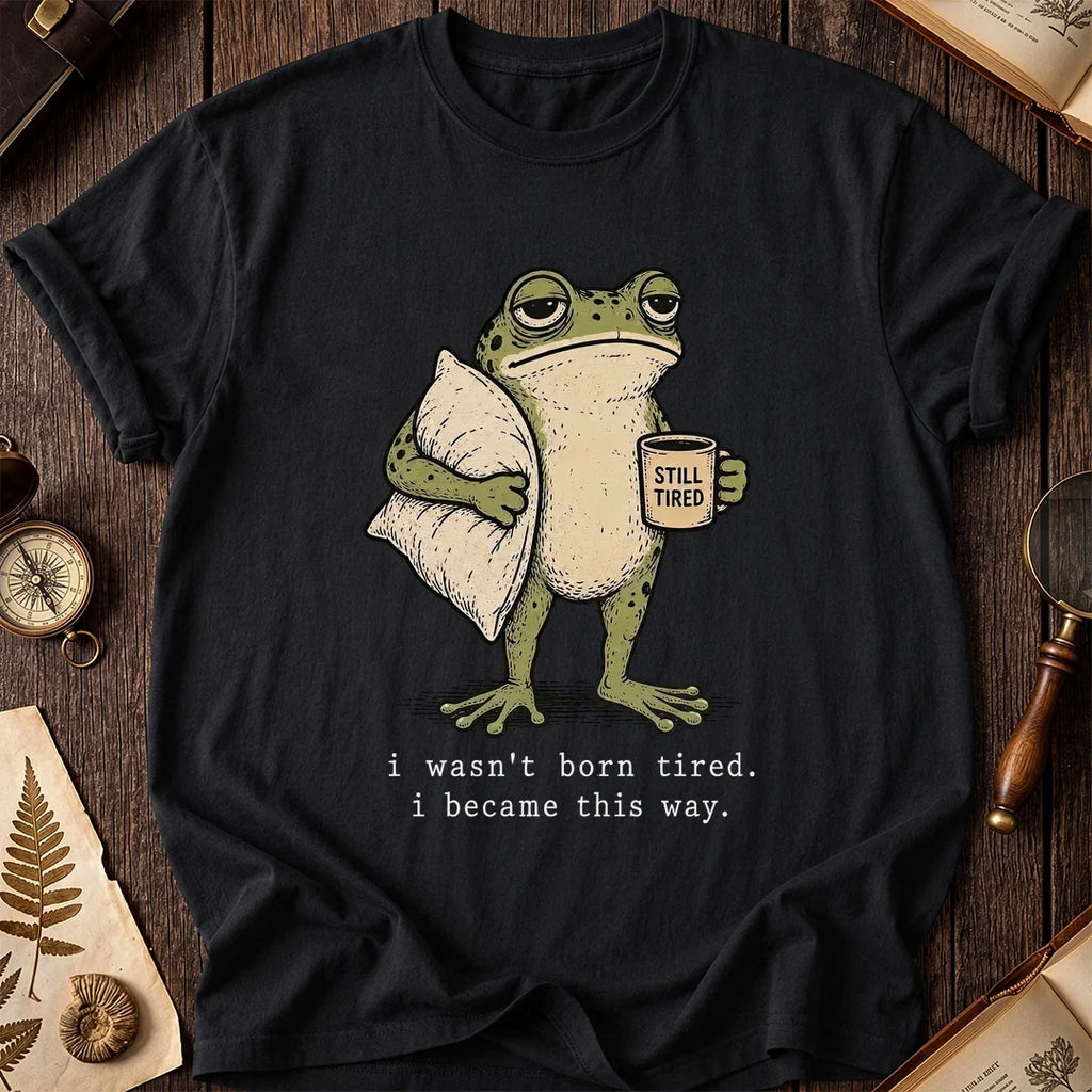 Born Tired Frog T-Shirt product image 3