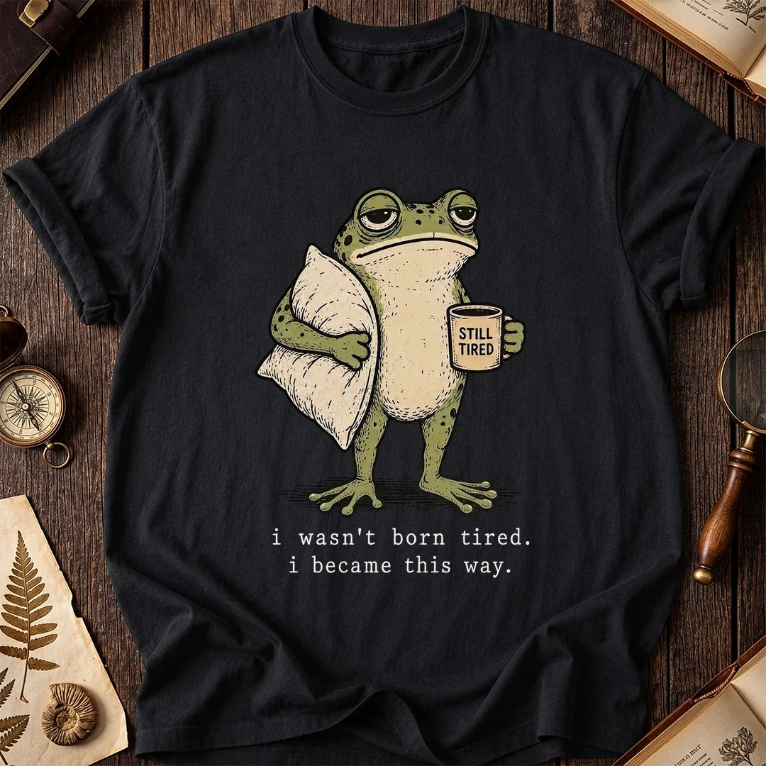 Born Tired Frog T-Shirt product image 3