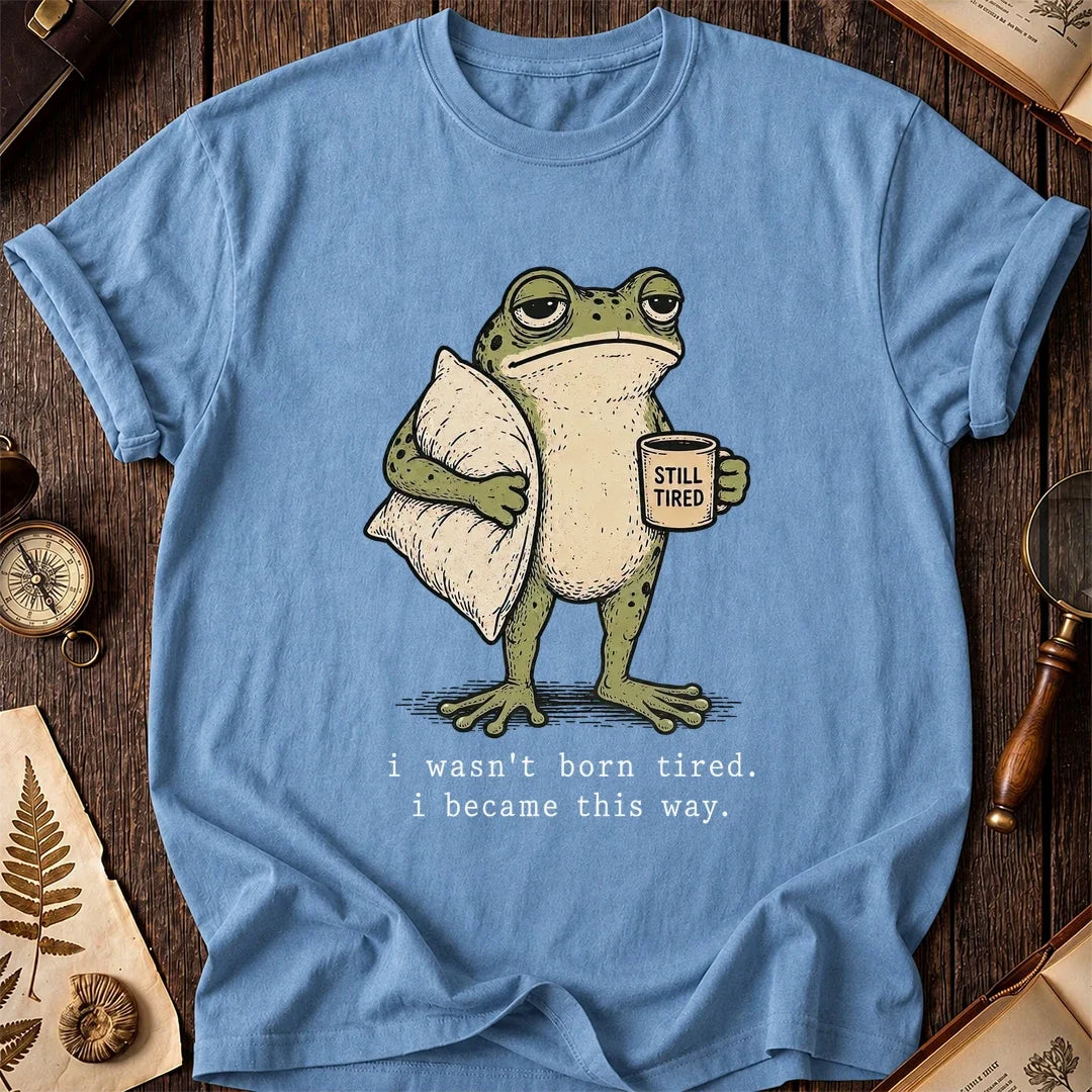 Born Tired Frog T-Shirt product image 4