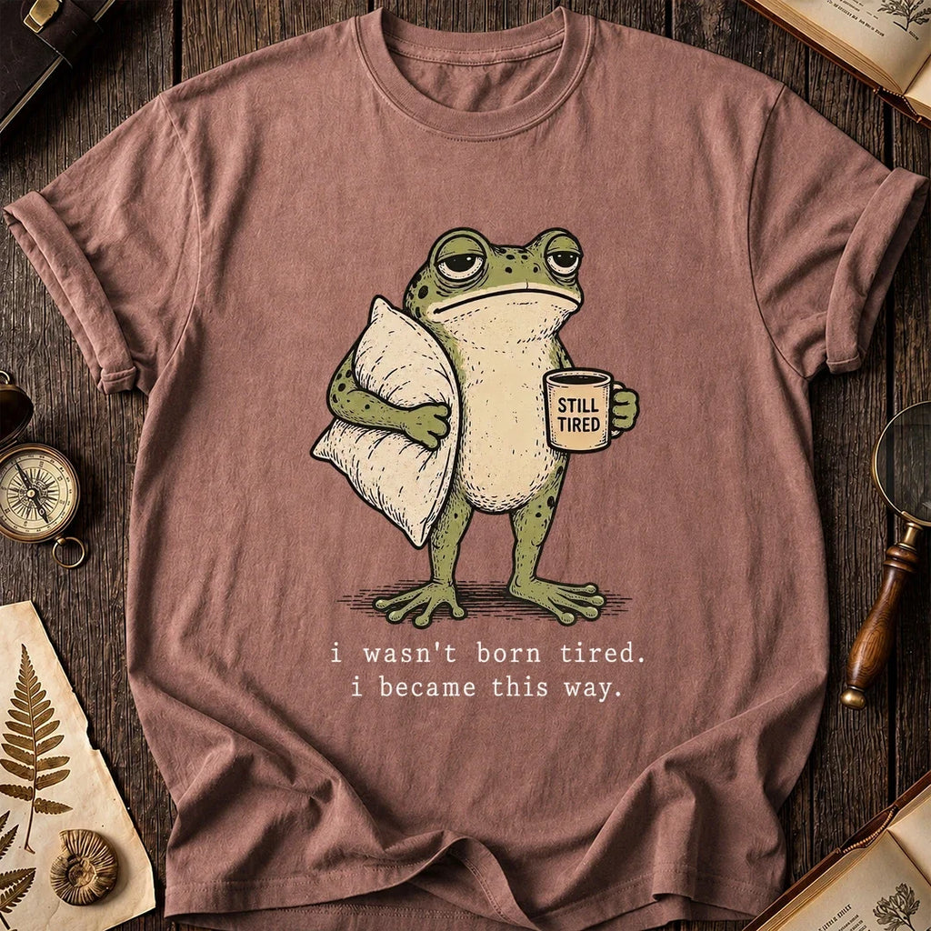 Born Tired Frog T-Shirt product image 8