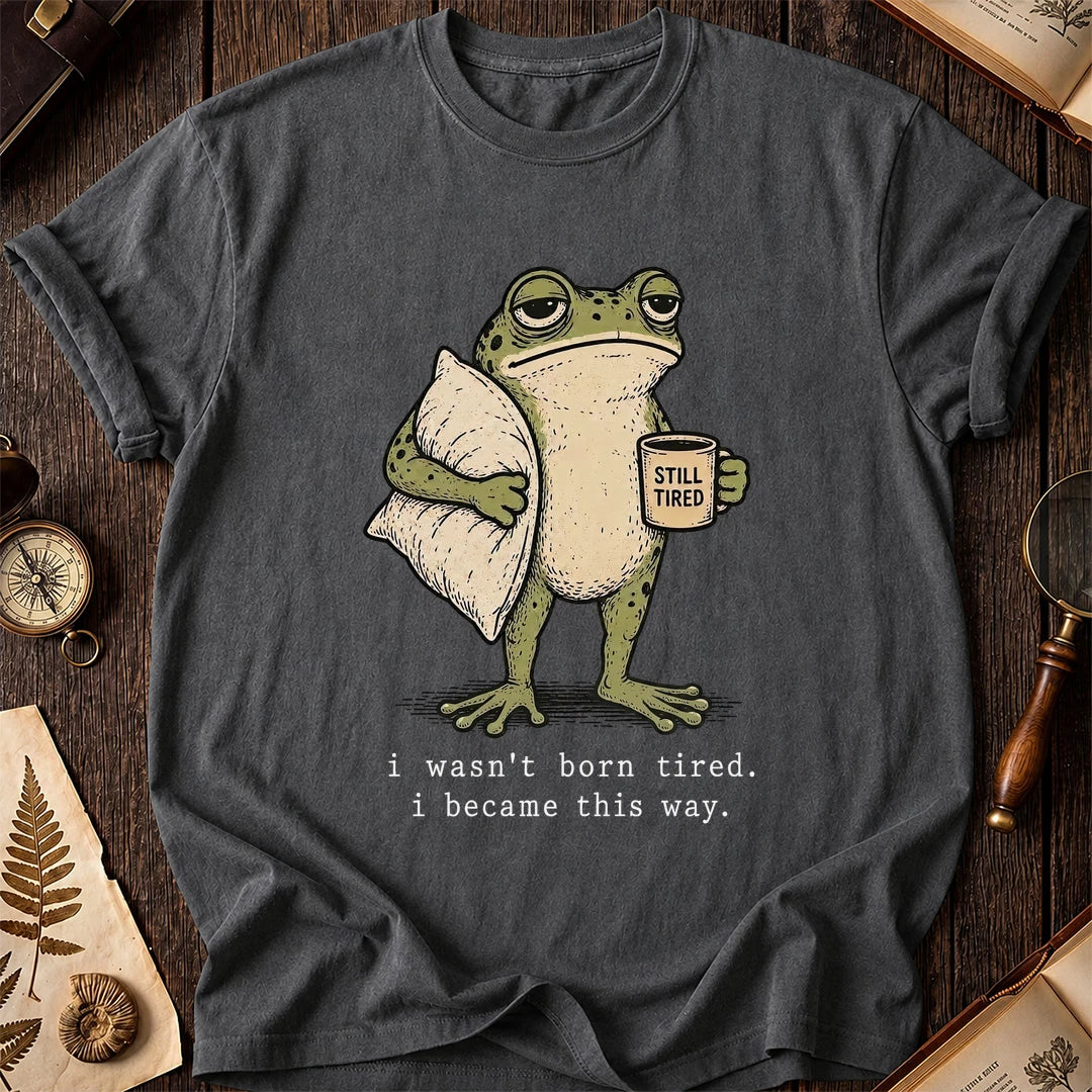 Born Tired Frog T-Shirt product image 6