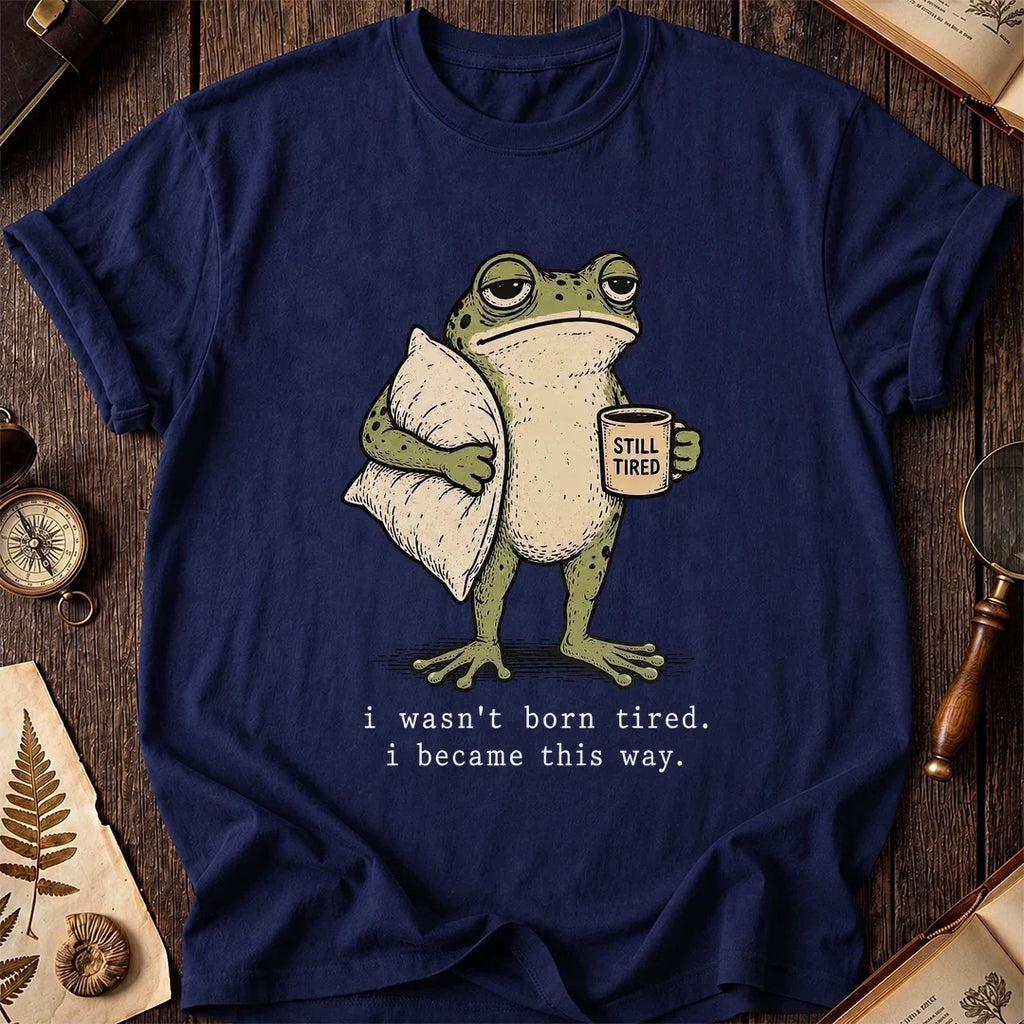 Born Tired Frog T-Shirt product image 7