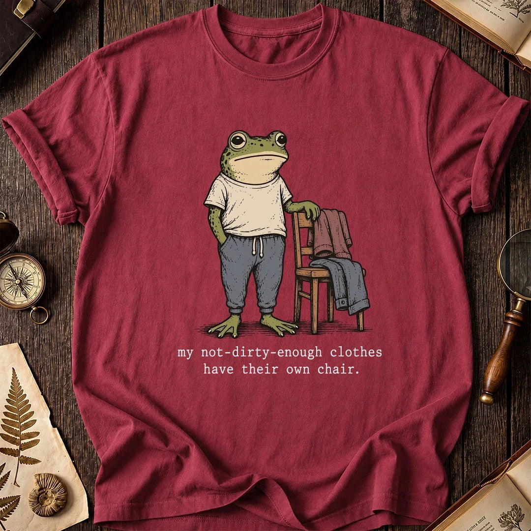 Chair Clothes Frog T-Shirt product image 5