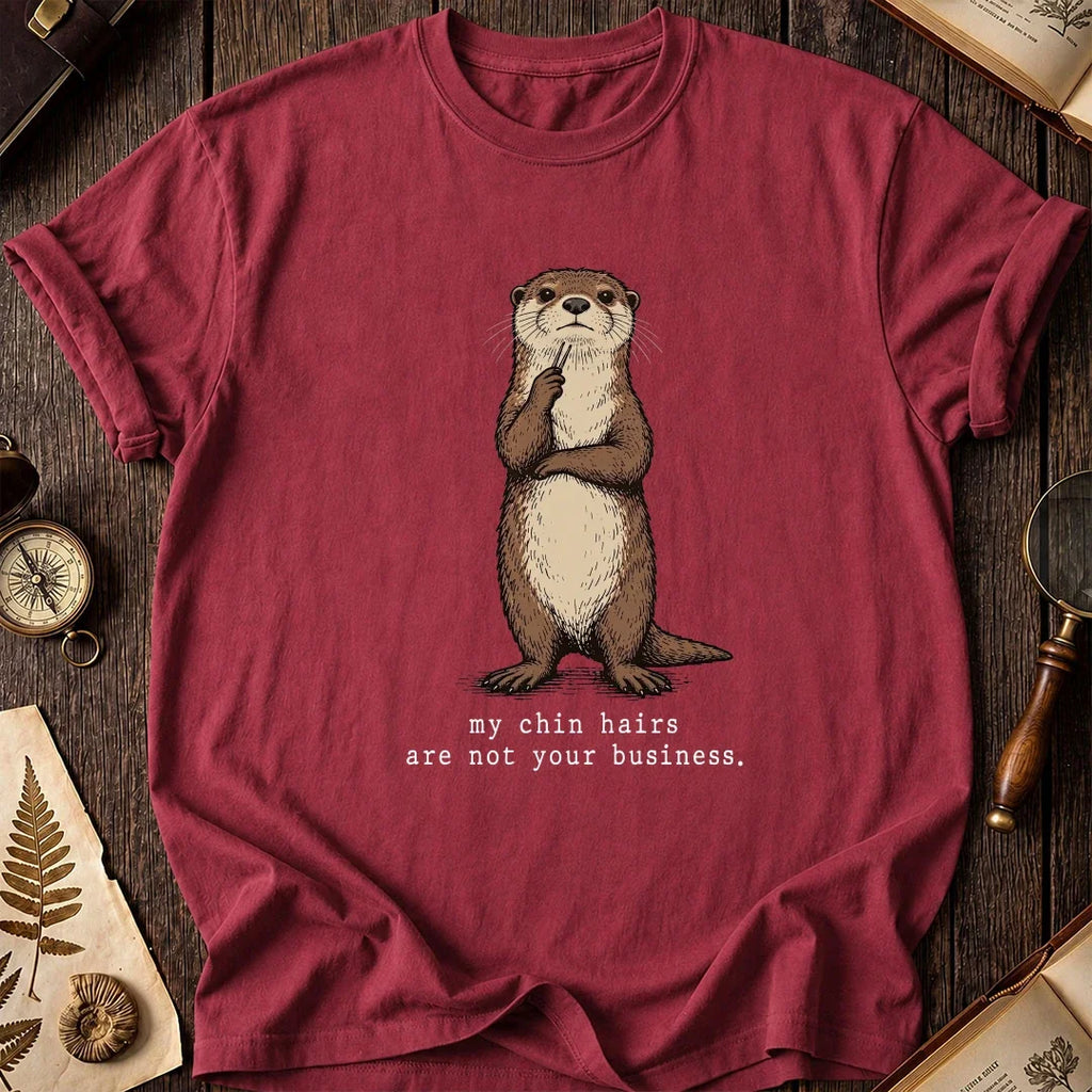 Chin Hairs Otter T-Shirt product image 4