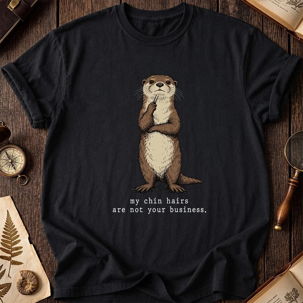 Chin Hairs Otter T-Shirt product image 2
