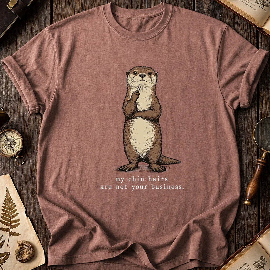 Chin Hairs Otter T-Shirt product image 8