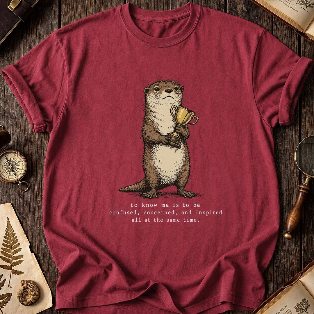 Confusing Otter T-Shirt product image 4