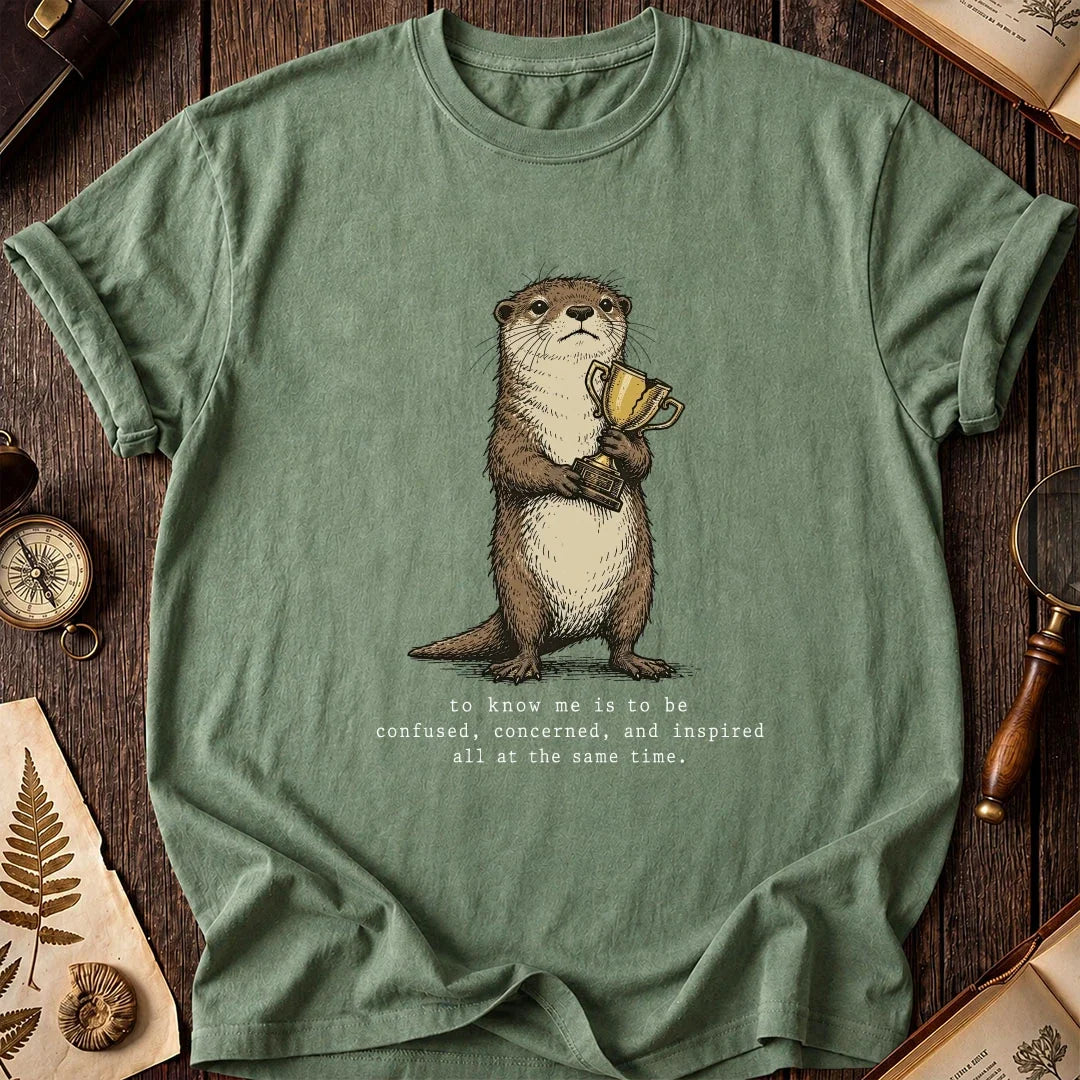 Confusing Otter T-Shirt product image 5