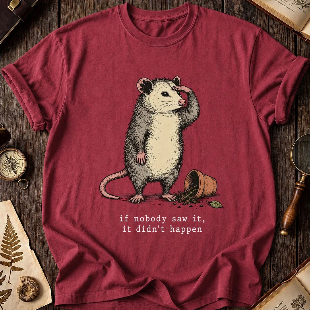 Didnt Happen Possum T-Shirt product image 5