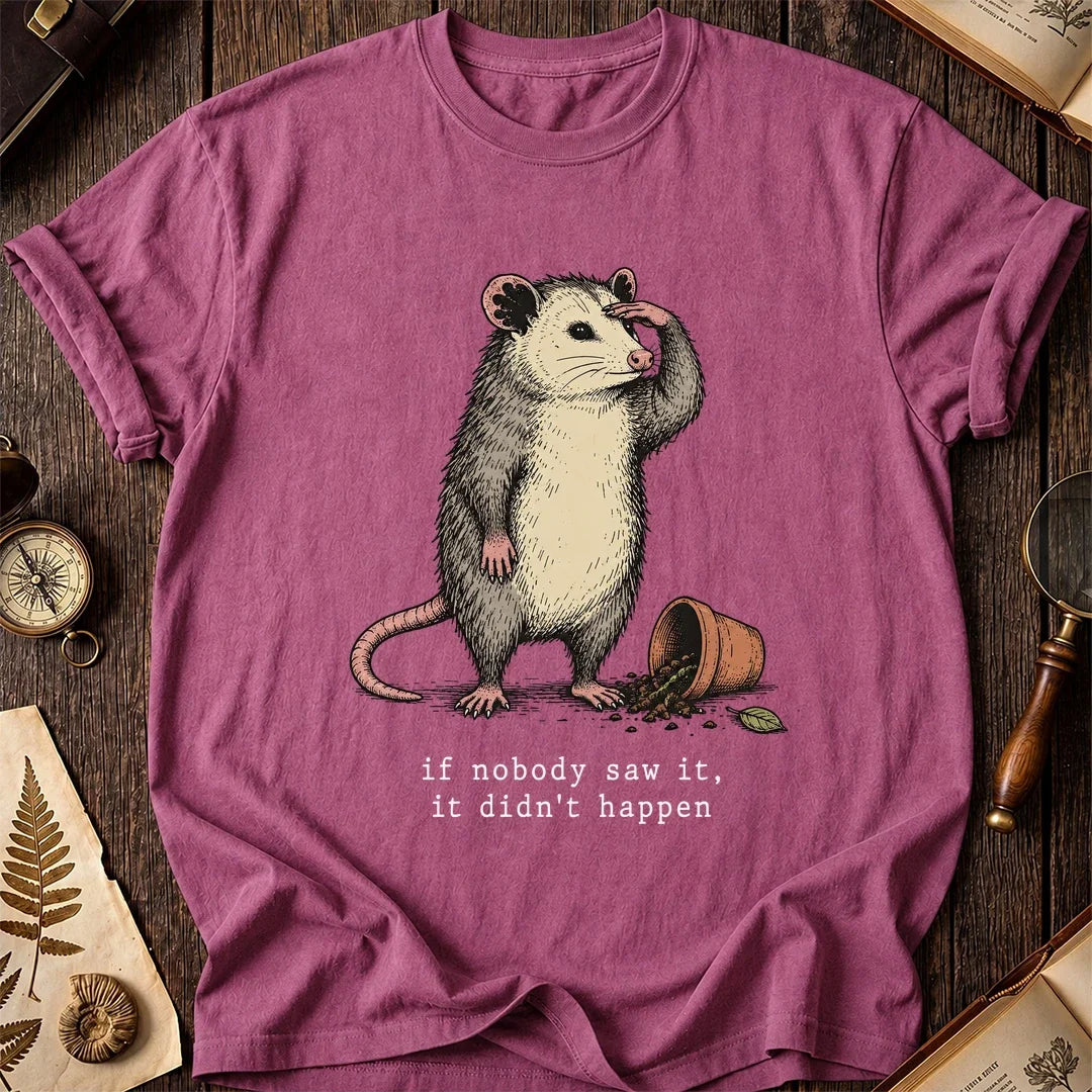 Didnt Happen Possum T-Shirt product image 3