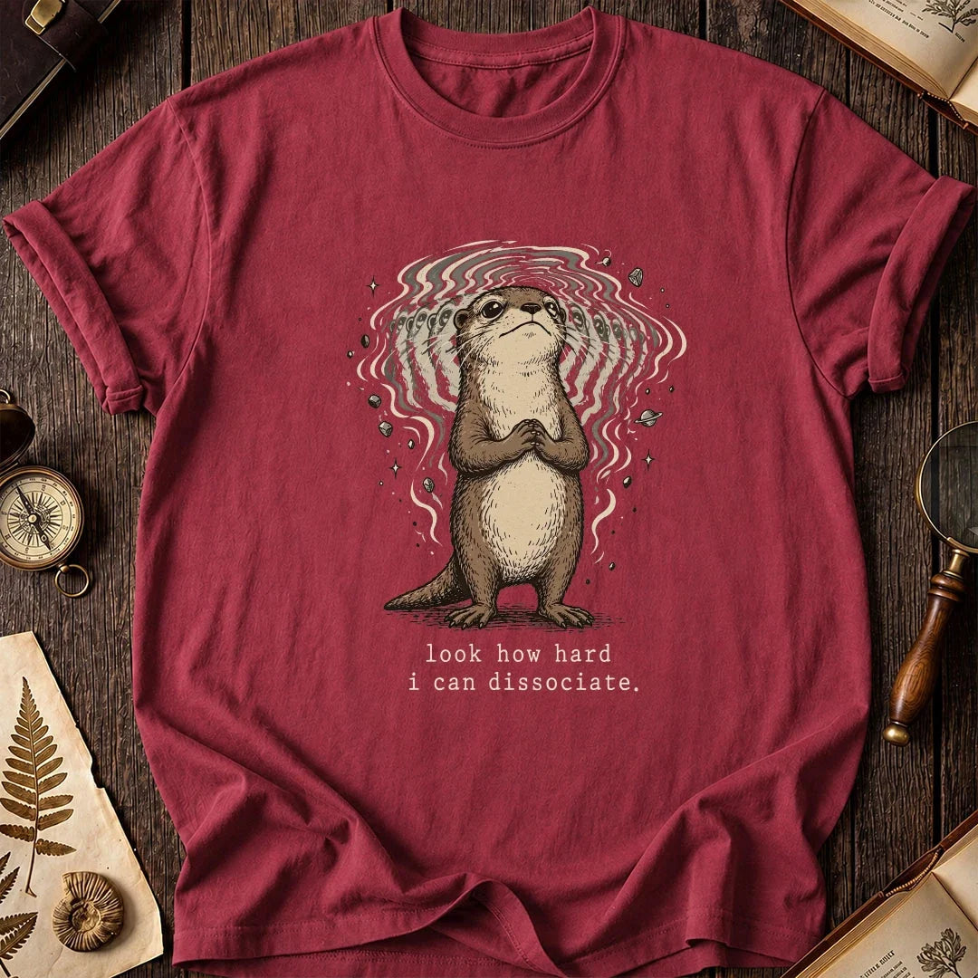 Dissociate Otter T-Shirt product image 4