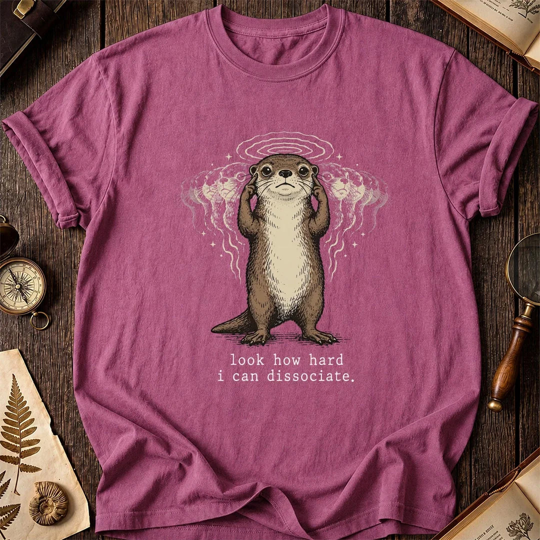 Dissociate Otter T-Shirt product image 3